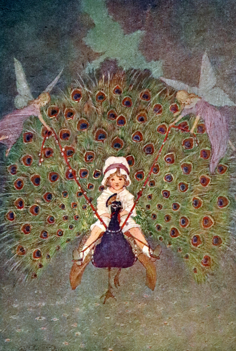 1923 Rare First Edition - The Rose Fyleman Fairy Book Illustrated by Hilda T. Miller.