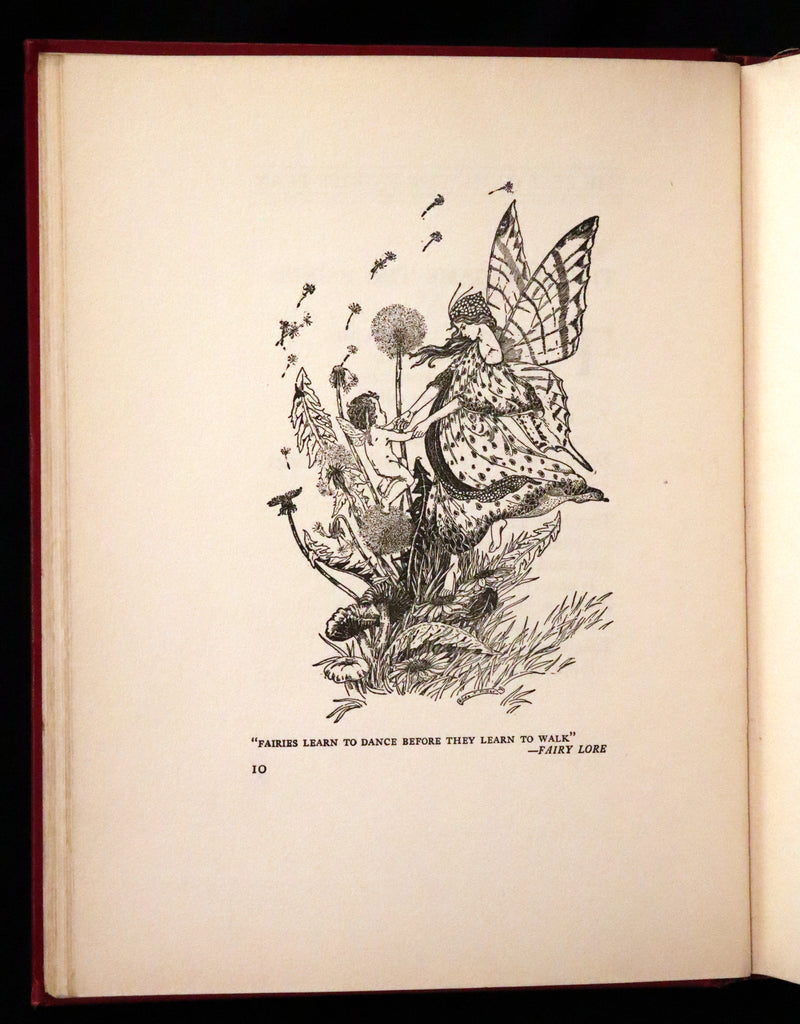 1923 Rare First Edition - The Rose Fyleman Fairy Book Illustrated by Hilda T. Miller.