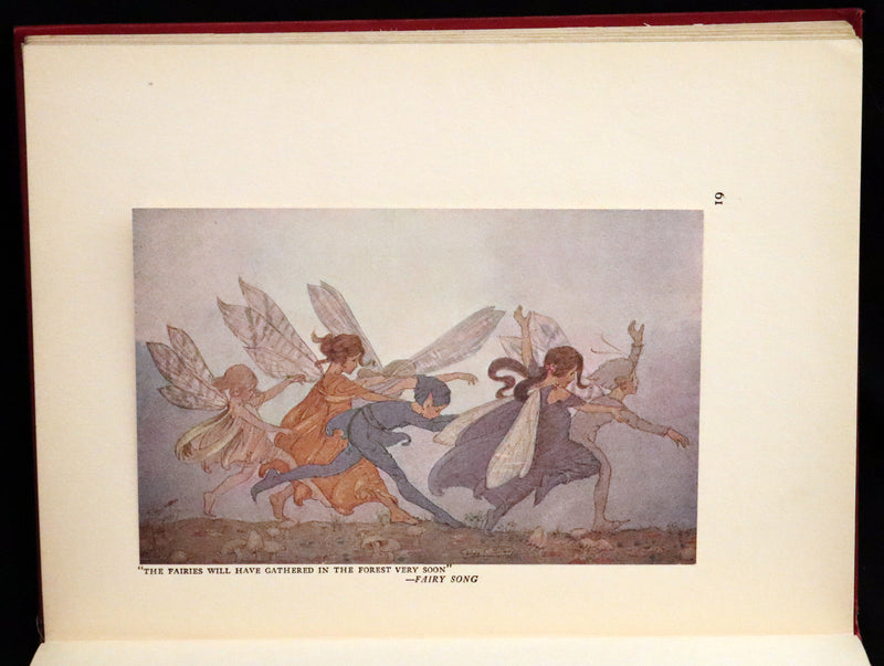 1923 Rare First Edition - The Rose Fyleman Fairy Book Illustrated by Hilda T. Miller.