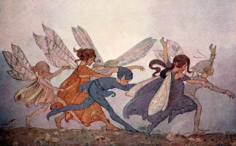 1923 Rare First Edition - The Rose Fyleman Fairy Book Illustrated by Hilda T. Miller.