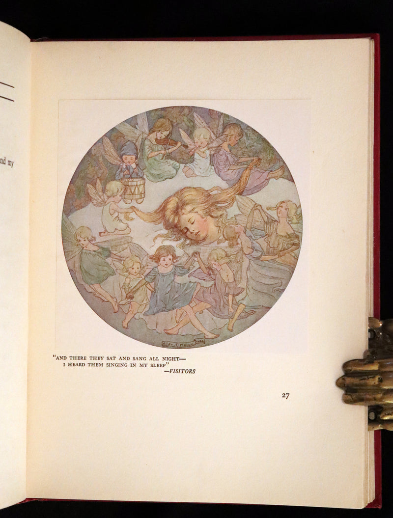 1923 Rare First Edition - The Rose Fyleman Fairy Book Illustrated by Hilda T. Miller.