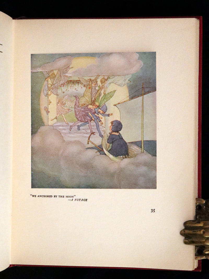 1923 Rare First Edition - The Rose Fyleman Fairy Book Illustrated by Hilda T. Miller.