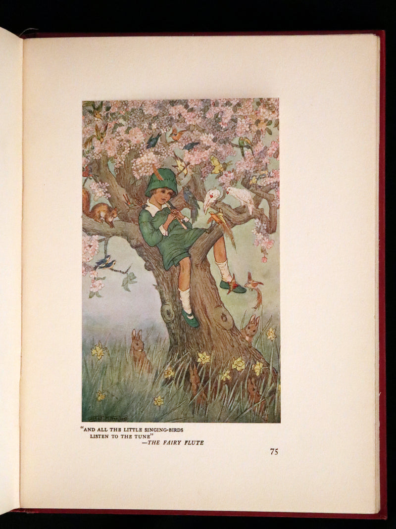 1923 Rare First Edition - The Rose Fyleman Fairy Book Illustrated by Hilda T. Miller.