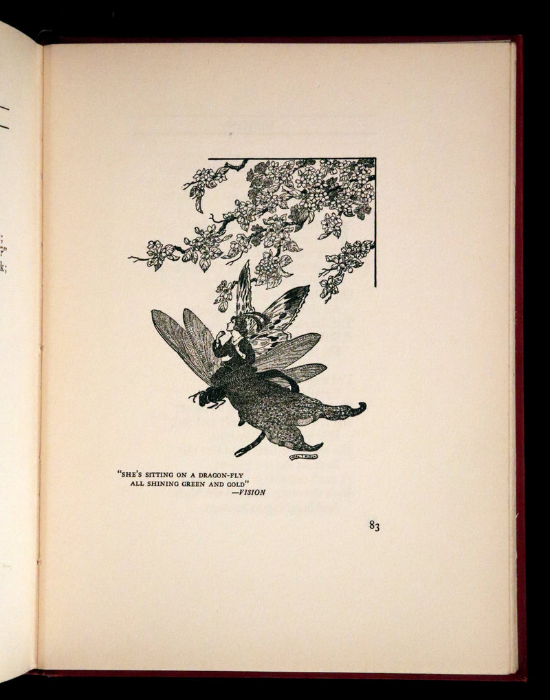 1923 Rare First Edition - The Rose Fyleman Fairy Book Illustrated by Hilda T. Miller.