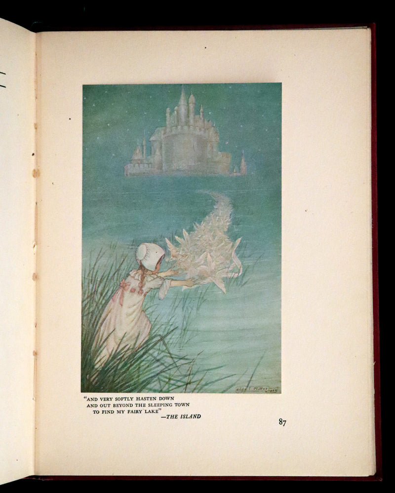 1923 Rare First Edition - The Rose Fyleman Fairy Book Illustrated by Hilda T. Miller.
