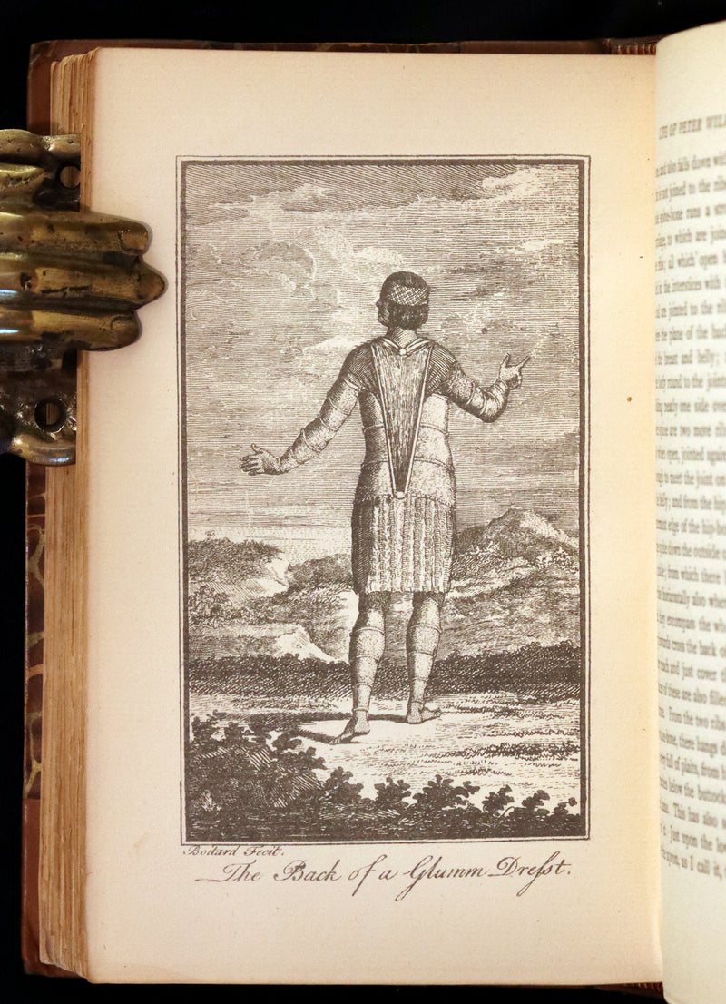 1884 Rare Book set - THE LIFE & ADVENTURES OF PETER WILKINS, Utopian & Early Science Fiction Masterpiece.