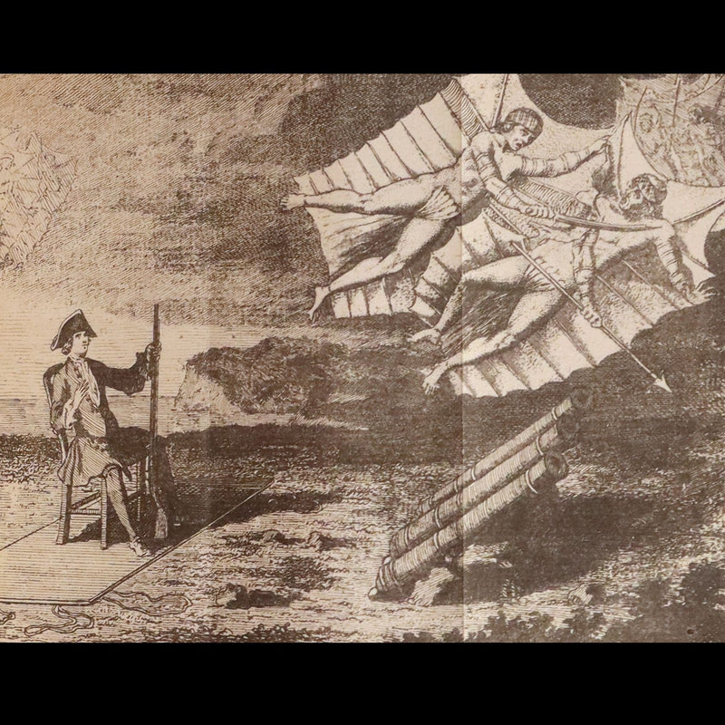 1884 Rare Book set - THE LIFE & ADVENTURES OF PETER WILKINS, Utopian & Early Science Fiction Masterpiece.