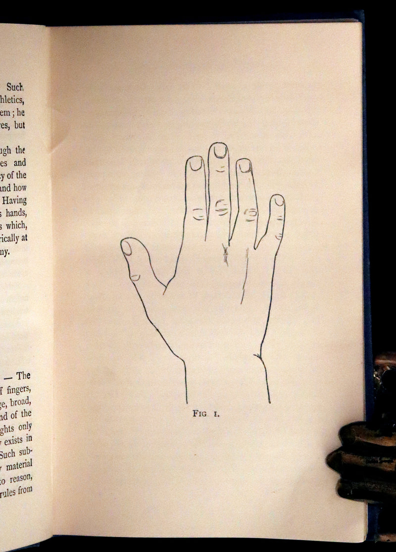 1890 Scarce Book - CHIROMANCY, The Science of Palmistry by Henry Frith. Illustrated.