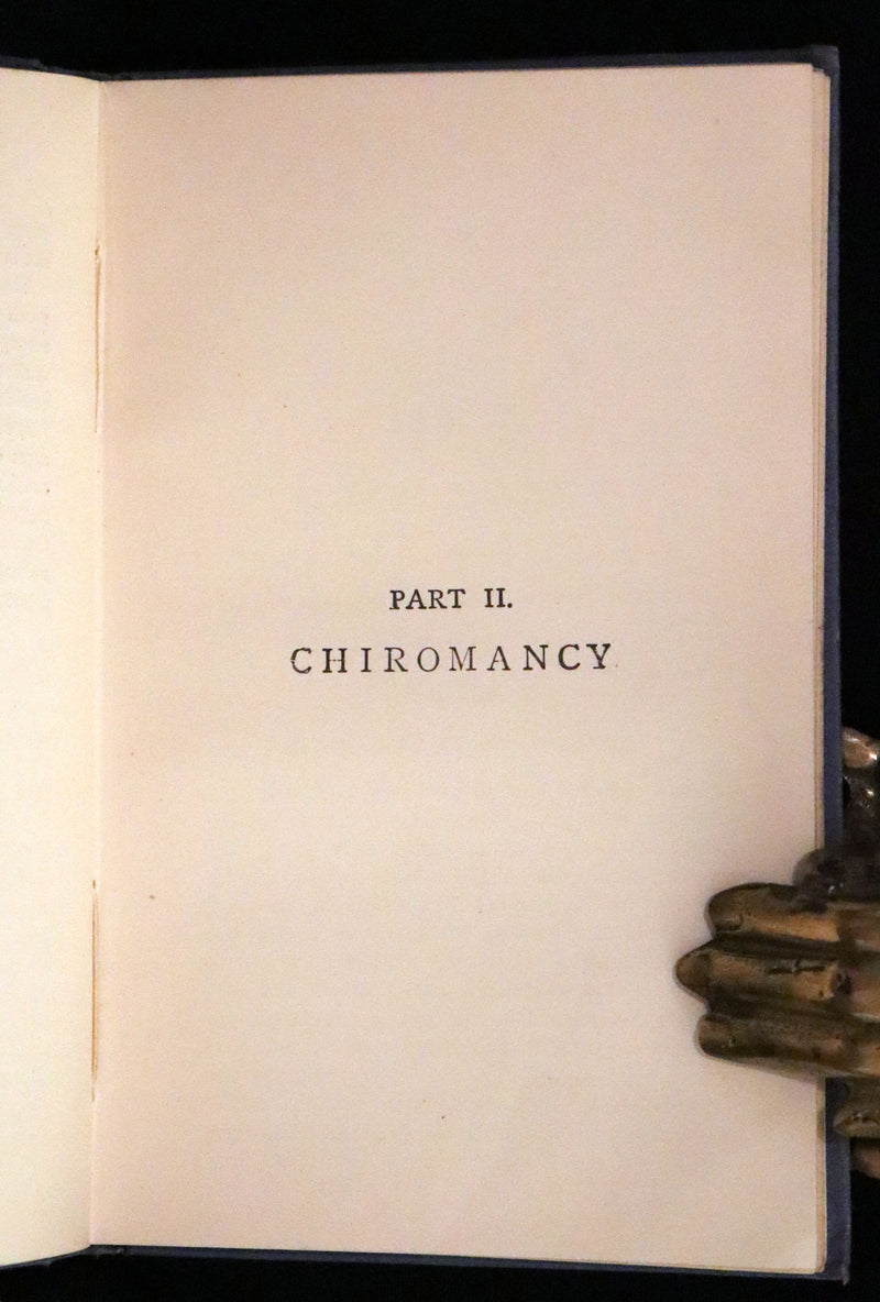 1890 Scarce Book - CHIROMANCY, The Science of Palmistry by Henry Frith. Illustrated.