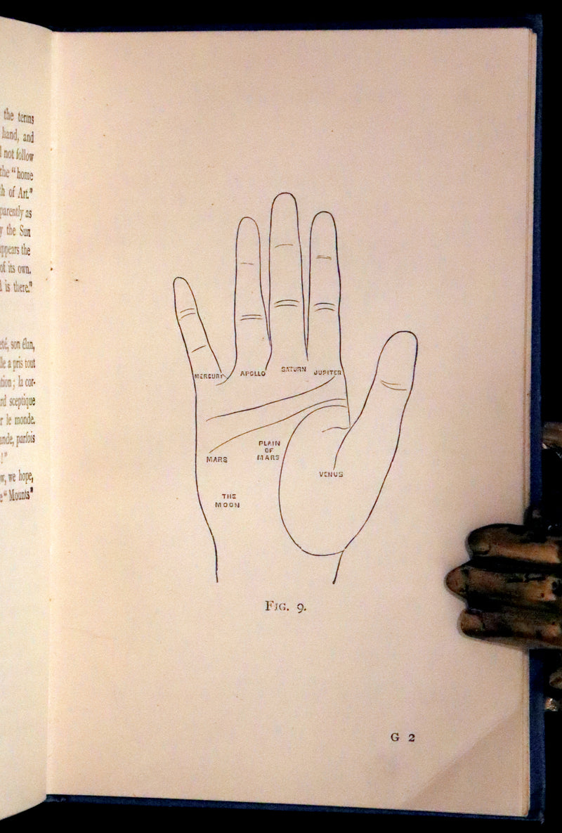 1890 Scarce Book - CHIROMANCY, The Science of Palmistry by Henry Frith. Illustrated.