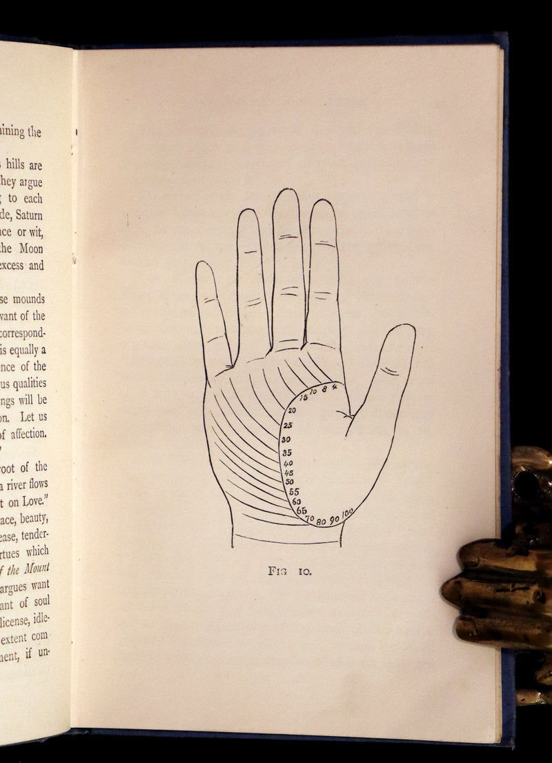 1890 Scarce Book - CHIROMANCY, The Science of Palmistry by Henry Frith. Illustrated.