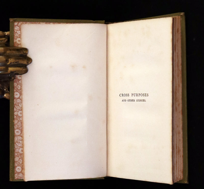 1884 Scarce Edition - Cross Purposes and other Fairy Tales by George MacDonald.