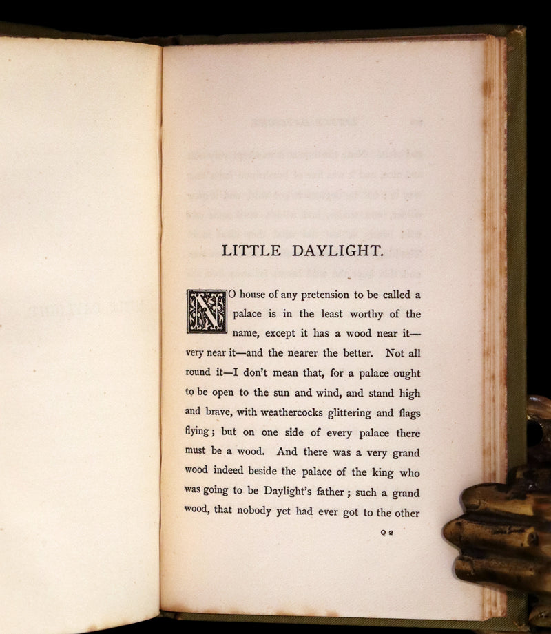 1884 Scarce Edition - Cross Purposes and other Fairy Tales by George MacDonald.