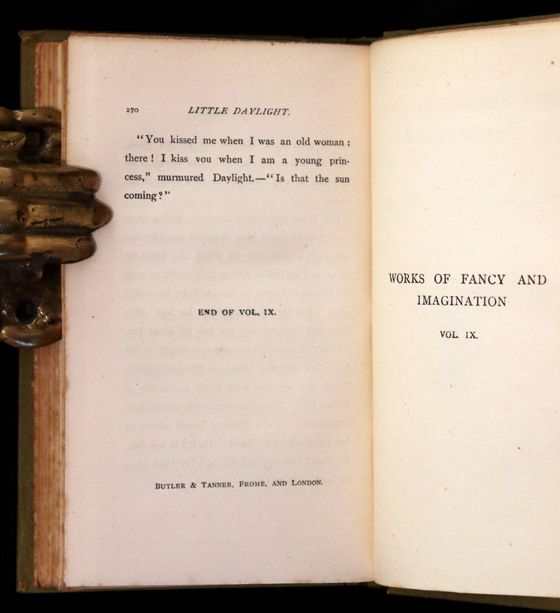 1884 Scarce Edition - Cross Purposes and other Fairy Tales by George MacDonald.