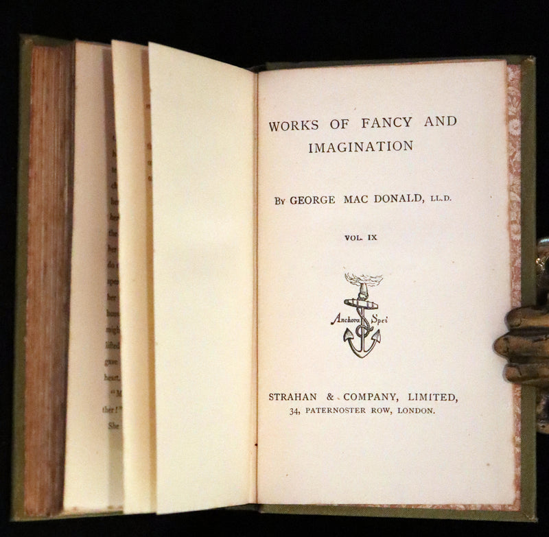 1884 Scarce Edition - Cross Purposes and other Fairy Tales by George MacDonald.