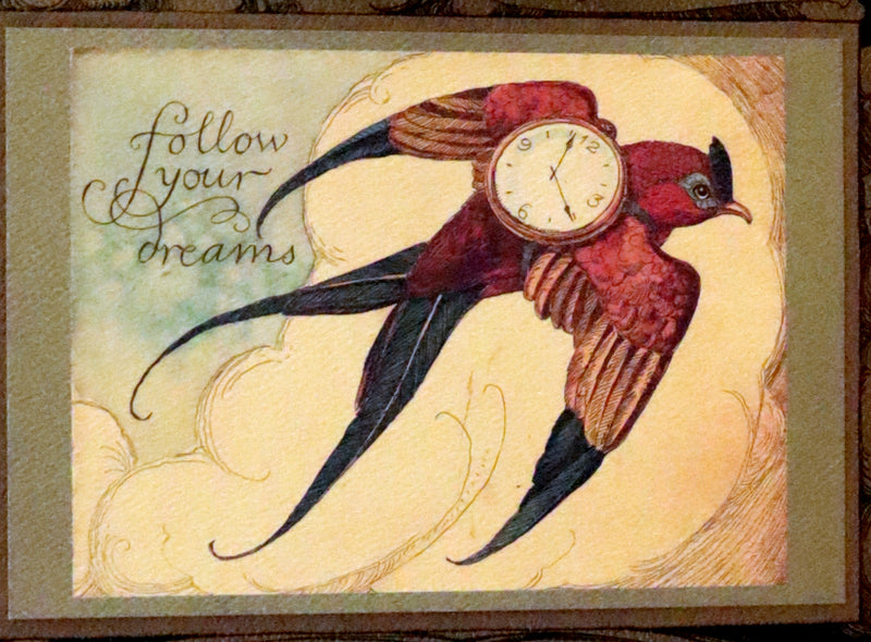 2005 Rare Signed First Edition - Sketches from the Dream Island of Birds by Charles van Sandwyk.