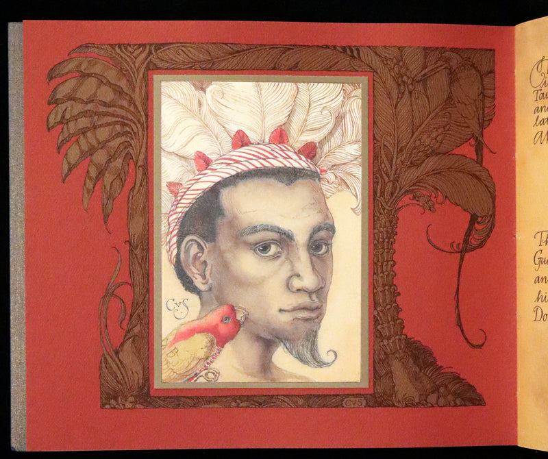 2005 Rare Signed First Edition - Sketches from the Dream Island of Birds by Charles van Sandwyk.