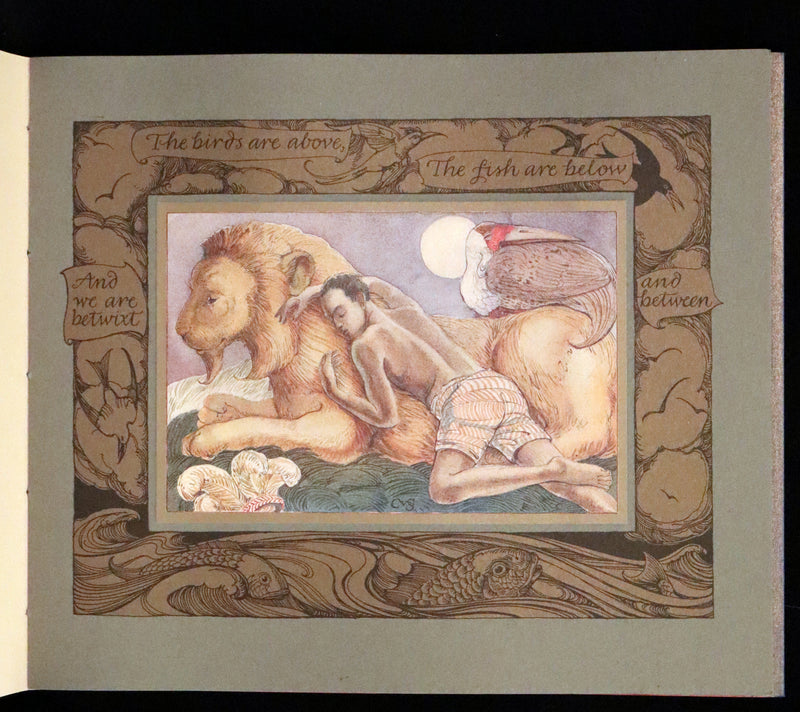 2005 Rare Signed First Edition - Sketches from the Dream Island of Birds by Charles van Sandwyk.