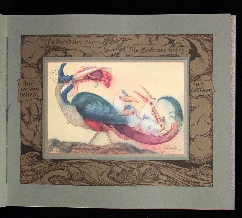 2005 Rare Signed First Edition - Sketches from the Dream Island of Birds by Charles van Sandwyk.