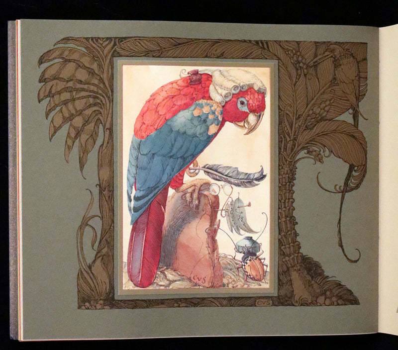 2005 Rare Signed First Edition - Sketches from the Dream Island of Birds by Charles van Sandwyk.