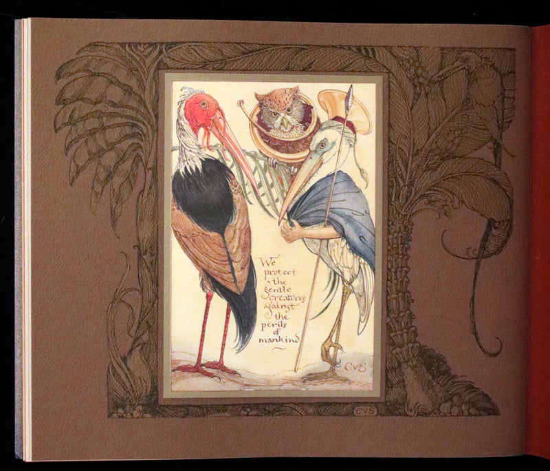 2005 Rare Signed First Edition - Sketches from the Dream Island of Birds by Charles van Sandwyk.
