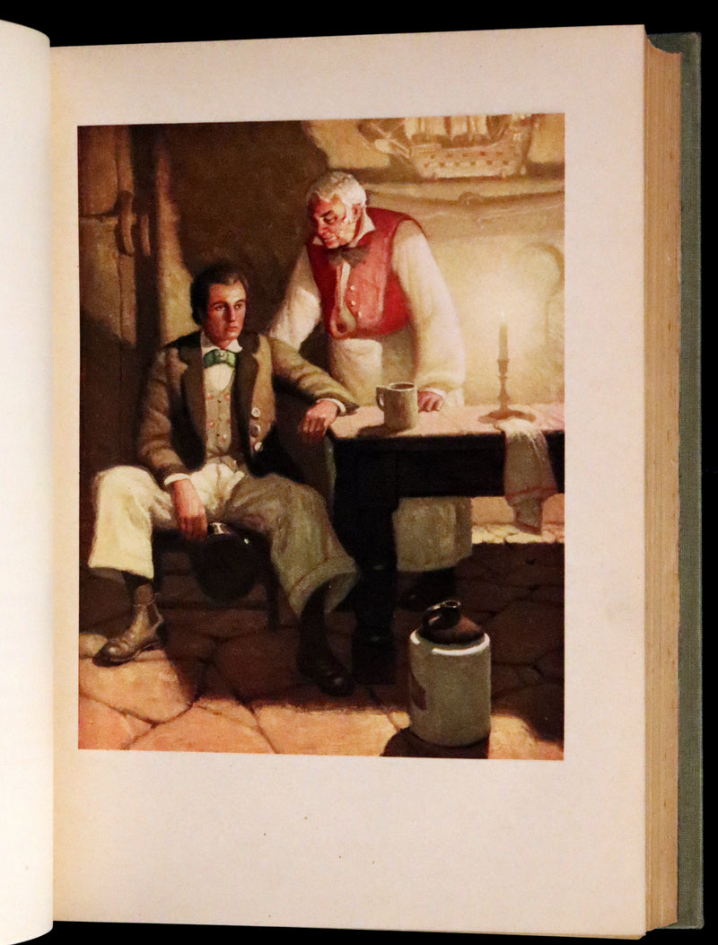 1923 Scarce Book - MOBY DICK or The White Whale by Herman Melville. First Edition illustrated by Mead Schaeffer.