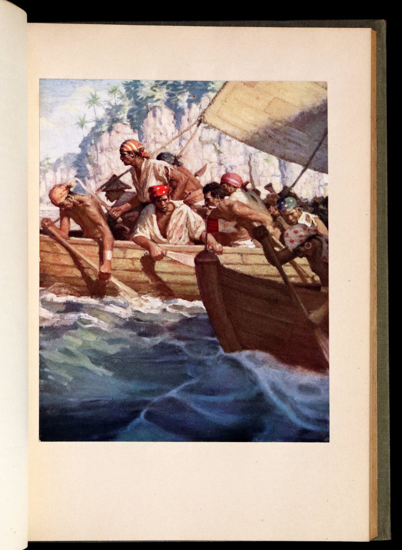 1923 Scarce Book - MOBY DICK or The White Whale by Herman Melville. First Edition illustrated by Mead Schaeffer.