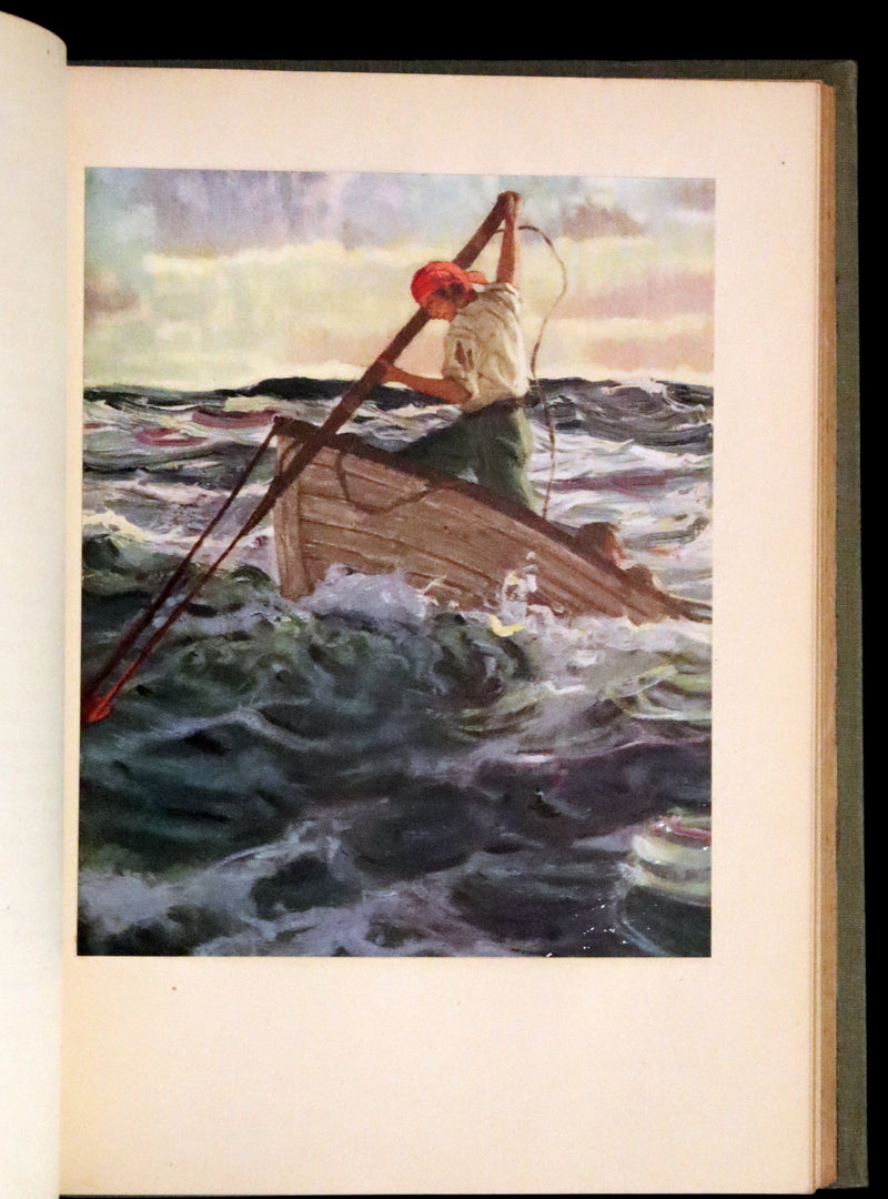 1923 Scarce Book - MOBY DICK or The White Whale by Herman Melville. First Edition illustrated by Mead Schaeffer.