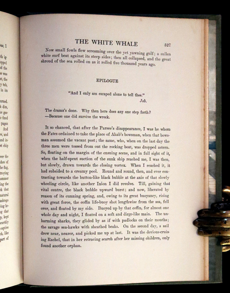 1923 Scarce Book - MOBY DICK or The White Whale by Herman Melville. First Edition illustrated by Mead Schaeffer.