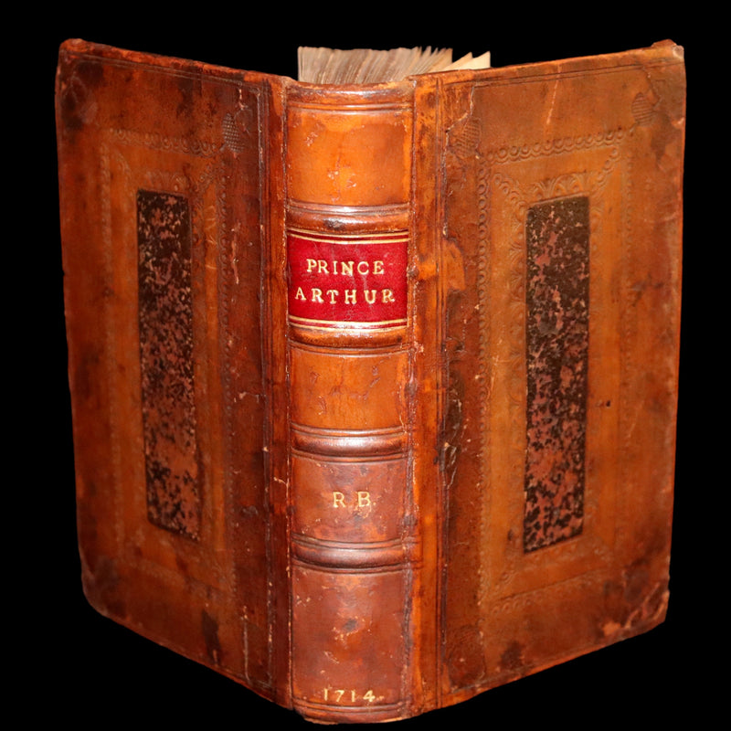 1714 Scarce  Book - Prince ARTHUR An Heroick Poem by Sir Richard Blackmore. KING ARTHUR.