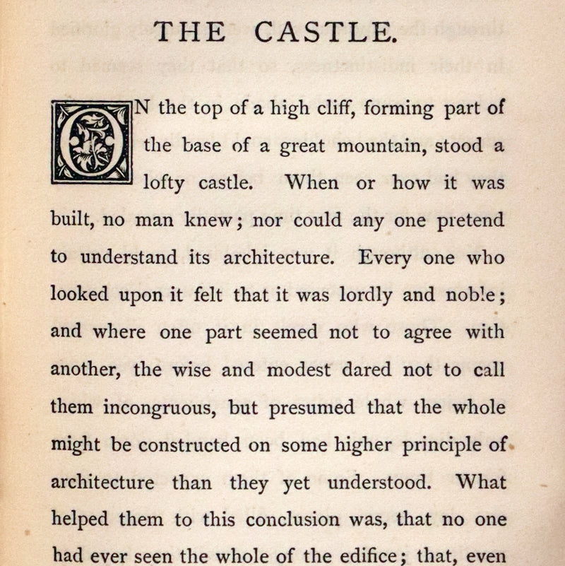 1884 Scarce Edition - The Cruel Painter and Other Fairy Tales by George MacDonald.
