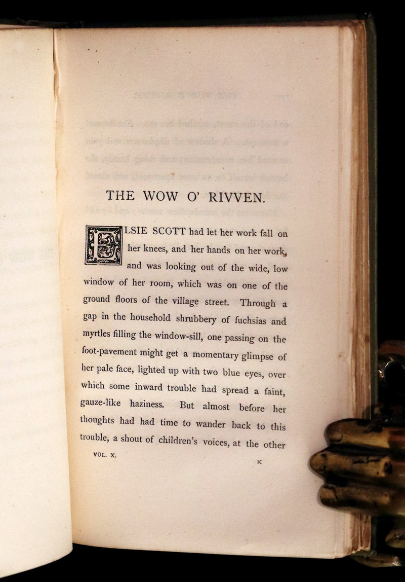 1884 Scarce Edition - The Cruel Painter and Other Fairy Tales by George MacDonald.