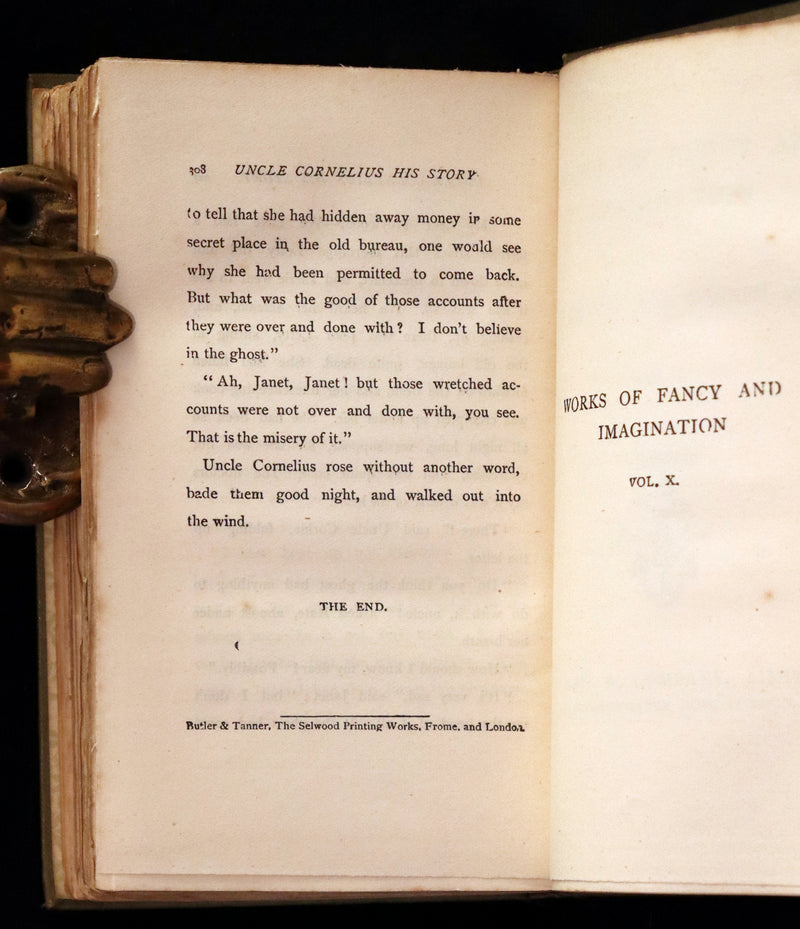 1884 Scarce Edition - The Cruel Painter and Other Fairy Tales by George MacDonald.