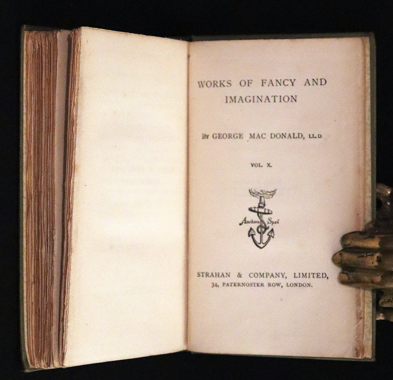 1884 Scarce Edition - The Cruel Painter and Other Fairy Tales by George MacDonald.