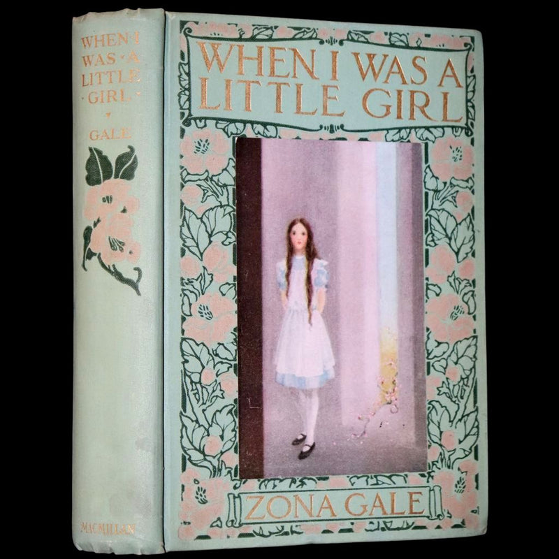 1913 First Edition illustrated by Agnes Pelton - When I Was A Little Girl by Zona Gale.