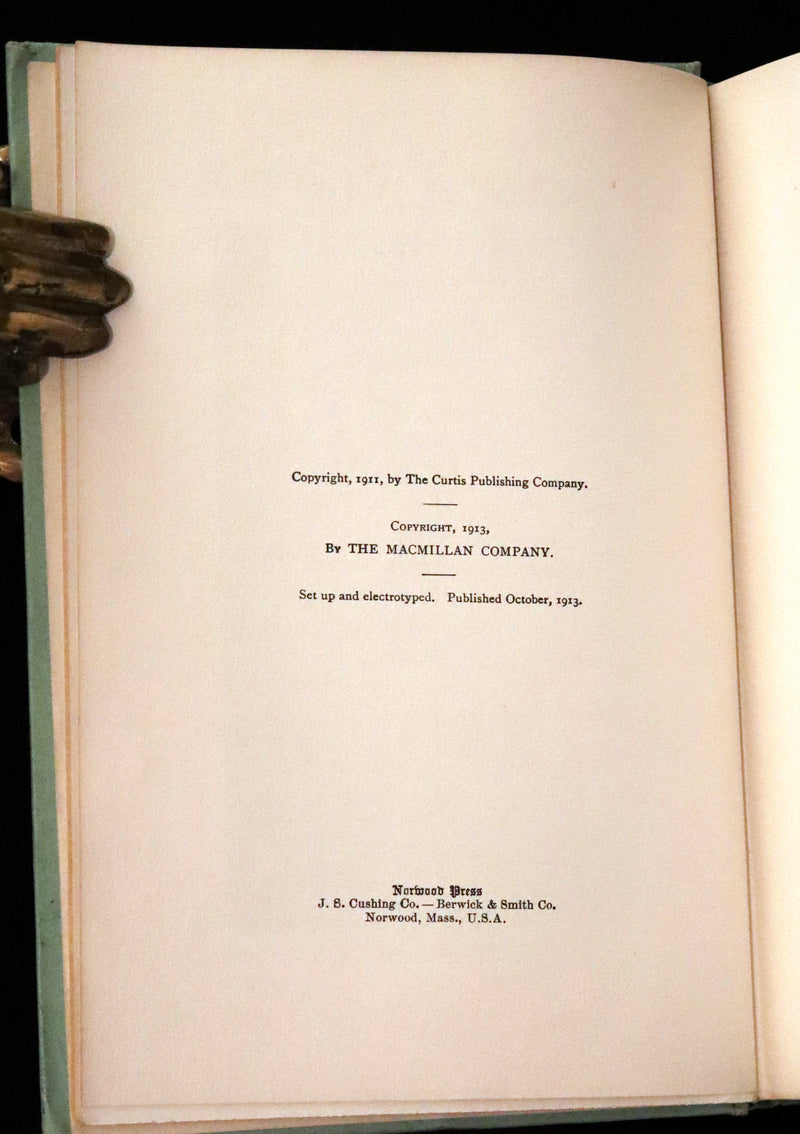 1913 First Edition illustrated by Agnes Pelton - When I Was A Little Girl by Zona Gale.