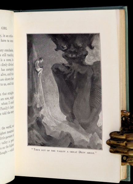 1913 First Edition illustrated by Agnes Pelton - When I Was A Little Girl by Zona Gale.
