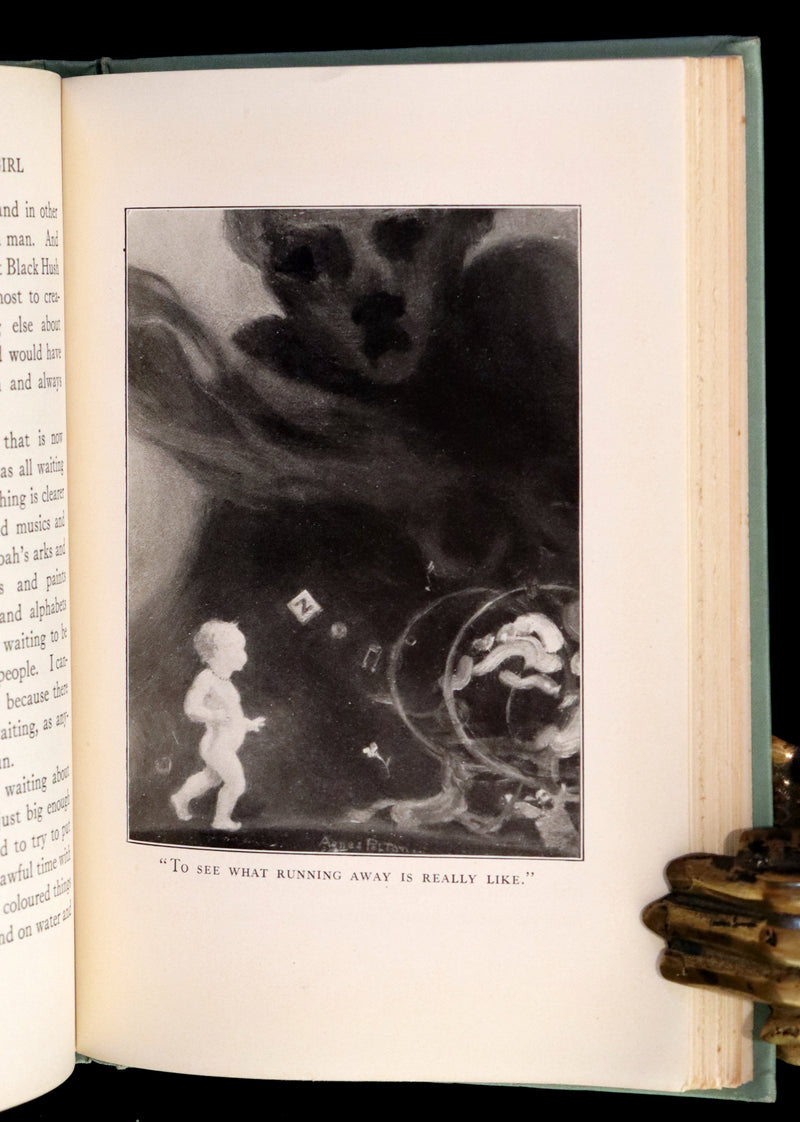1913 First Edition illustrated by Agnes Pelton - When I Was A Little Girl by Zona Gale.