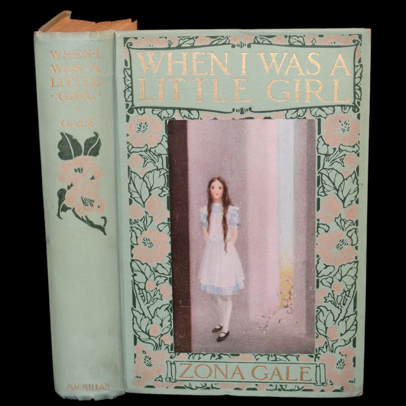 1913 First Edition illustrated by Agnes Pelton - When I Was A Little Girl by Zona Gale.
