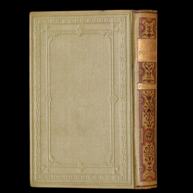 1884 Scarce Edition - The Portent: A haunting and mystical tale set in the Scottish Highlands by George MacDonald.
