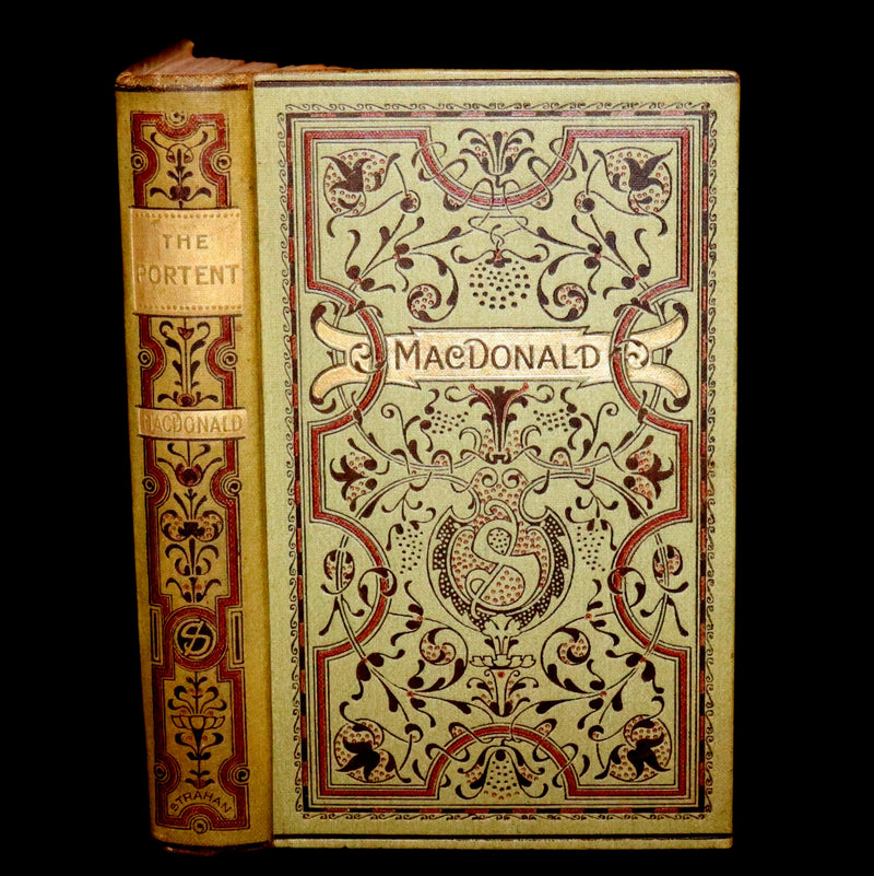 1884 Scarce Edition - The Portent: A haunting and mystical tale set in the Scottish Highlands by George MacDonald.