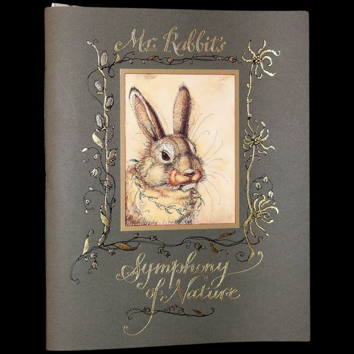 2008 Rare Edition - Mr. Rabbit's Symphony of Nature by Charles van Sandwyk. With “frolicking frogs” bookmark.