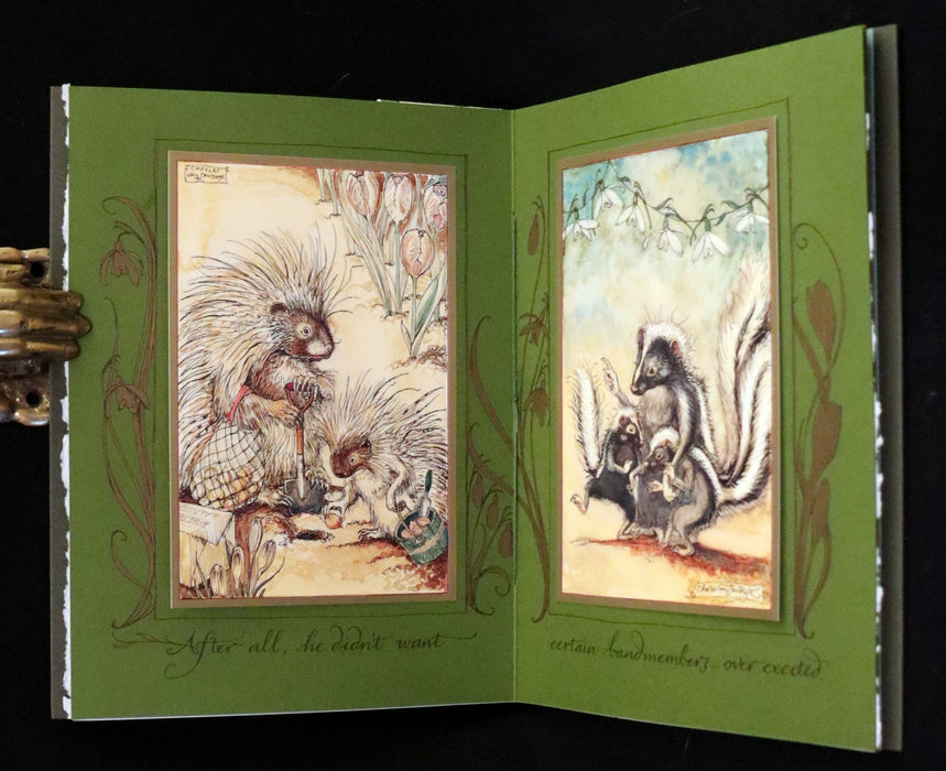 2008 Rare Edition - Mr. Rabbit's Symphony of Nature by Charles van Sandwyk. With “frolicking frogs” bookmark.