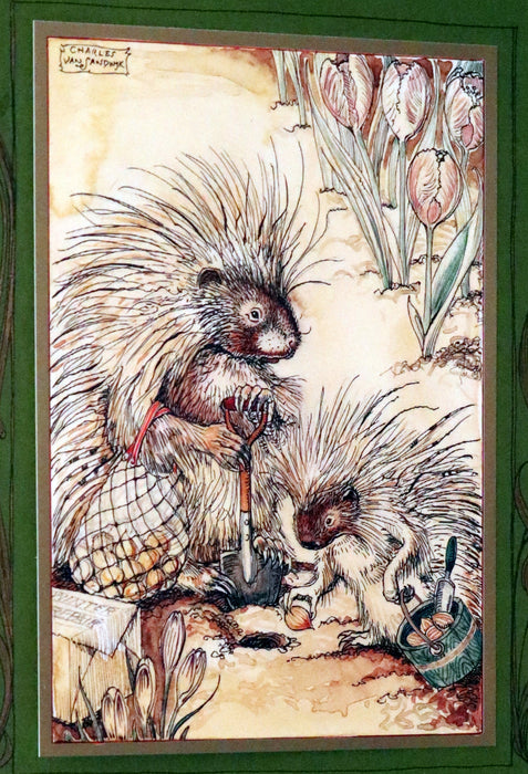 2008 Rare Edition - Mr. Rabbit's Symphony of Nature by Charles van Sandwyk. With “frolicking frogs” bookmark.