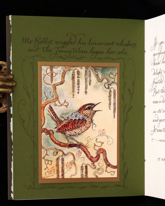 2008 Rare Edition - Mr. Rabbit's Symphony of Nature by Charles van Sandwyk. With “frolicking frogs” bookmark.