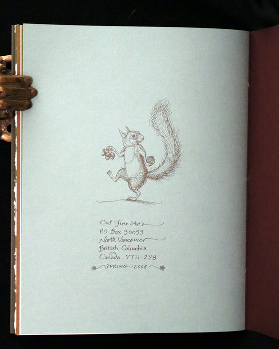 2008 Rare Edition - Mr. Rabbit's Symphony of Nature by Charles van Sandwyk. With “frolicking frogs” bookmark.