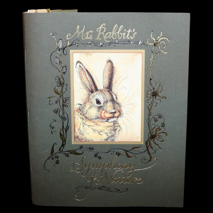 2008 Rare Edition - Mr. Rabbit's Symphony of Nature by Charles van Sandwyk. With “frolicking frogs” bookmark.