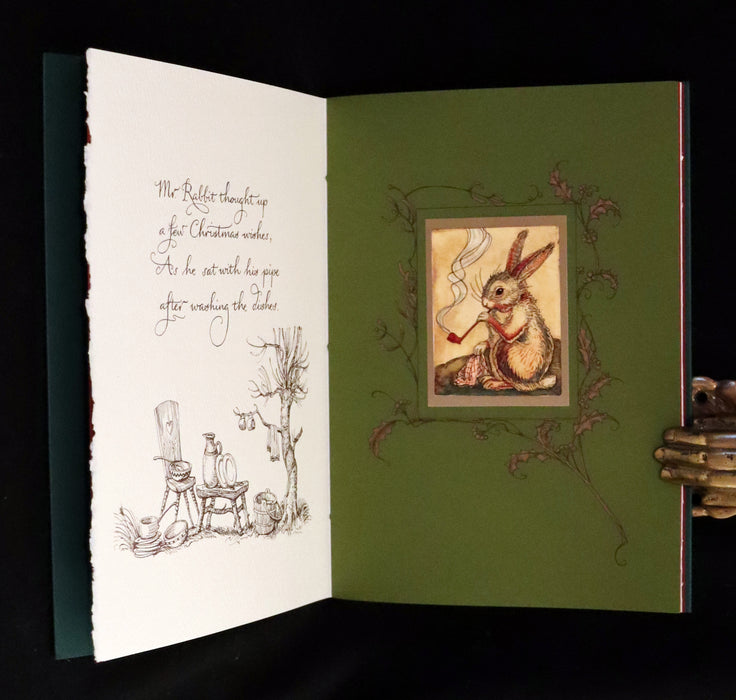 2007 Rare Edition - Mr. Rabbit's Christmas Wish Translated for Humans by Charles van Sandwyk.