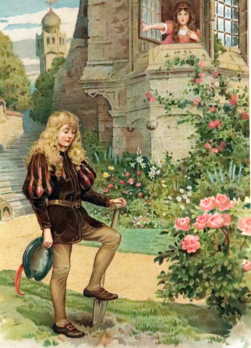 1890 Scarce Book - Grimm's FAIRY TALES. First Edition illustrated by Ada Dennis