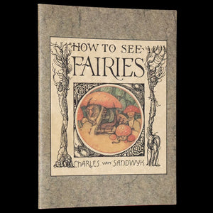 1993 Scarce First Edition - How to See Fairies by Charles van Sandwyk.With “Owl” bookmark.